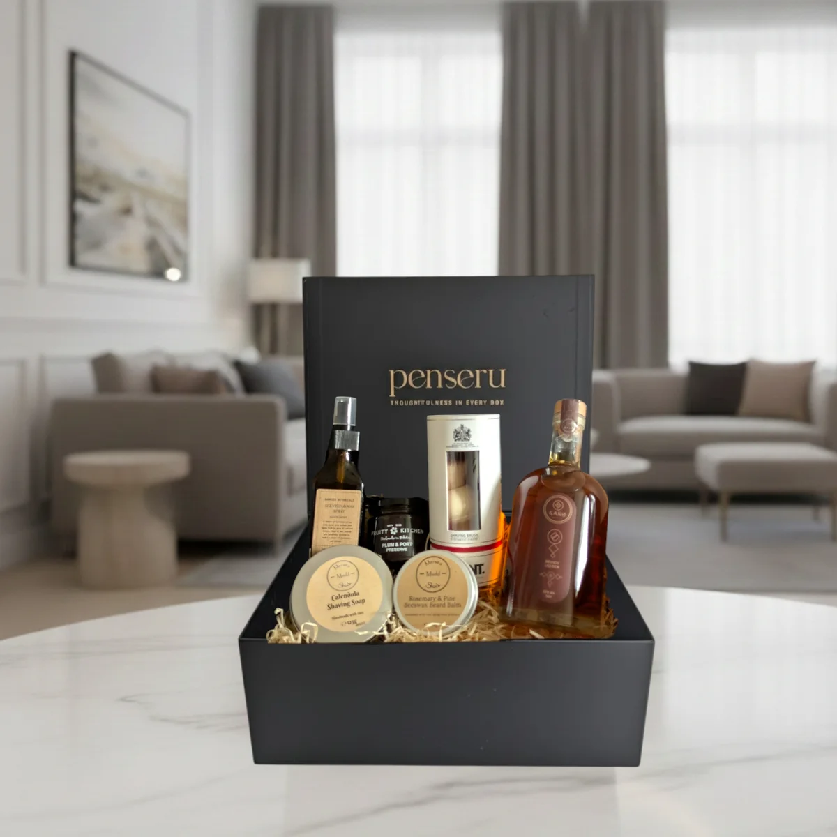 The Gentleman's Grooming and Spirits Collection