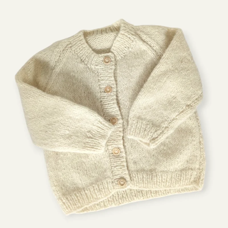 Baby Alpaca and Merino Wool Regal Cardigan 9-12 months