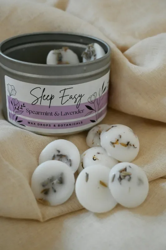 Botanical Sleep Easy Wax Drops | Lavender and Spearmint