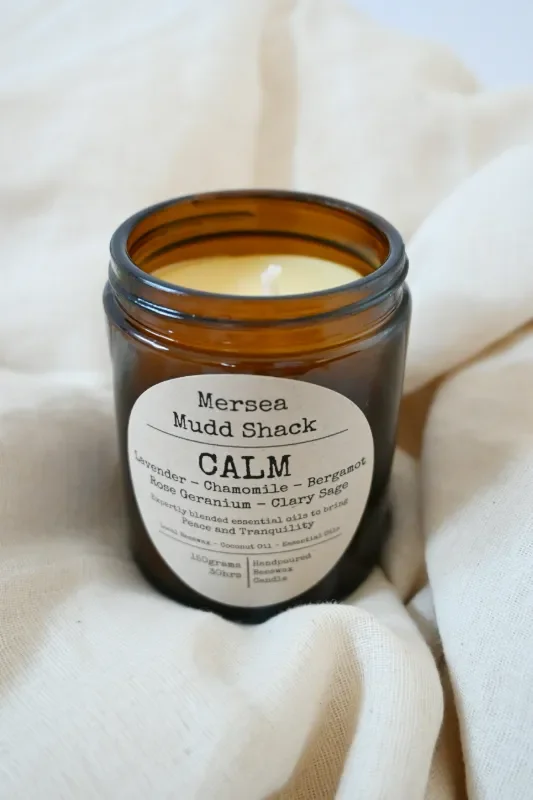 Calm Aromatherapy Beeswax Candle