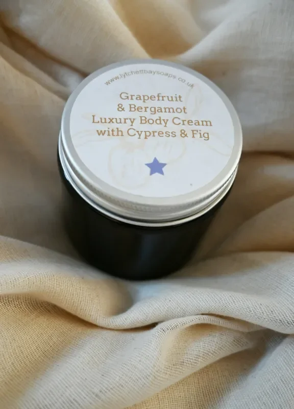 Grapefruit and Bergamot Luxury Body Cream with Cypress & Fig