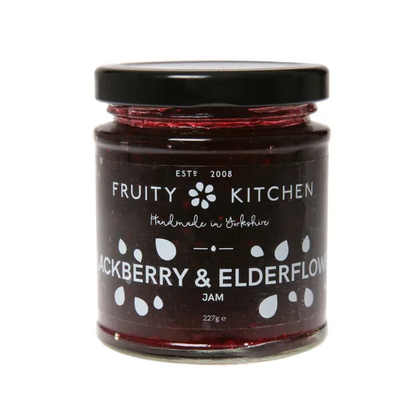 Handmade Blackberry & Elderflower Jam 340g