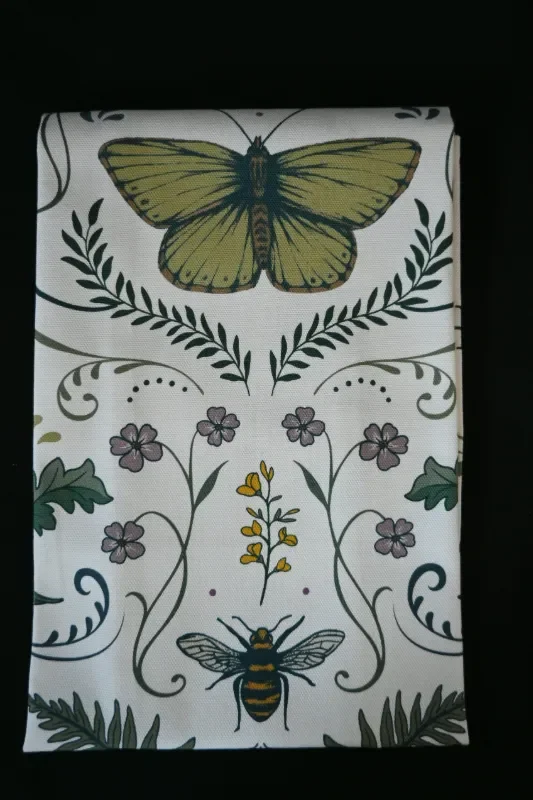 Handmade Organic Cotton Tea Towel