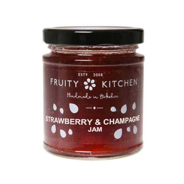 Handmade Strawberry & Champagne Jam 340g