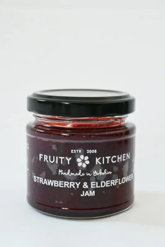 Handmade Strawberry & Elderflower Jam 125g