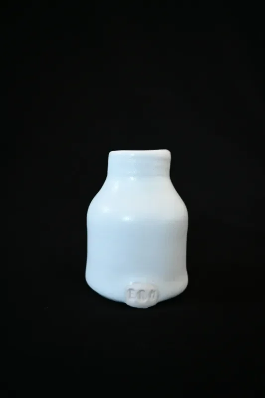 Handmade White Vase