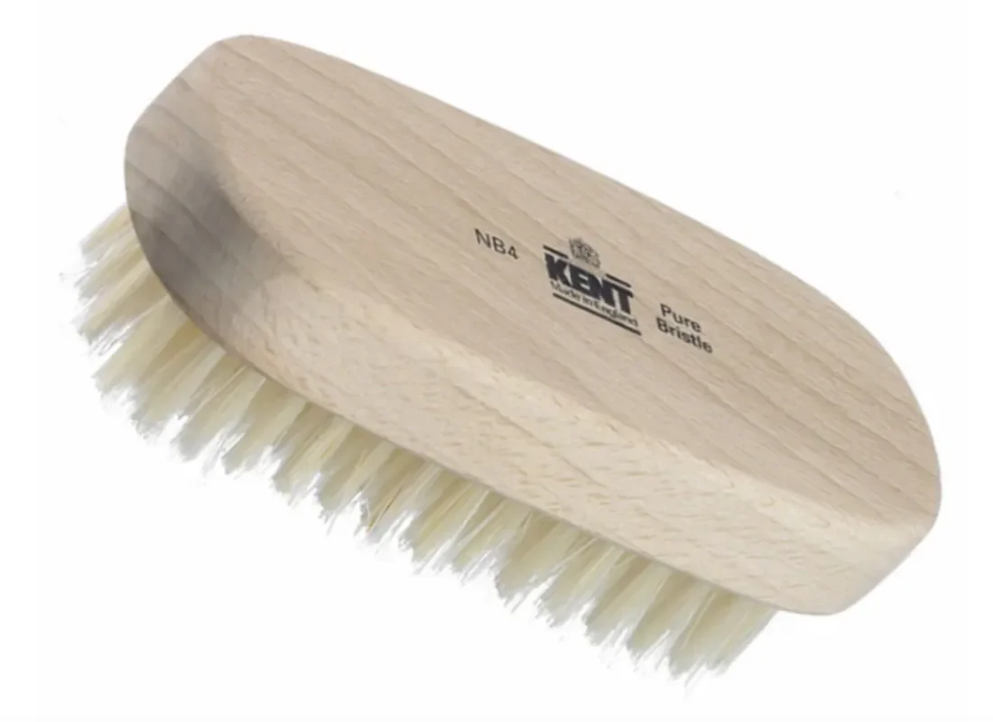 Kent Brushes White Bristle Nail Brush