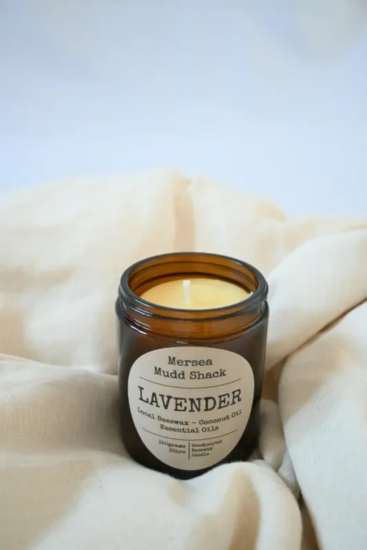 Lavender Beeswax Aromatherapy Candle