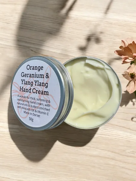 Orange, Geranium & Ylang Ylang Hand Cream - 50g