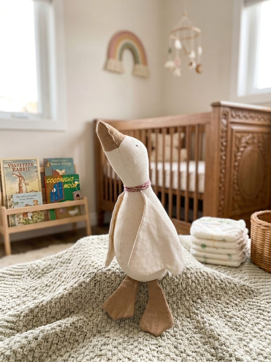 Handcrafted Flying Duck