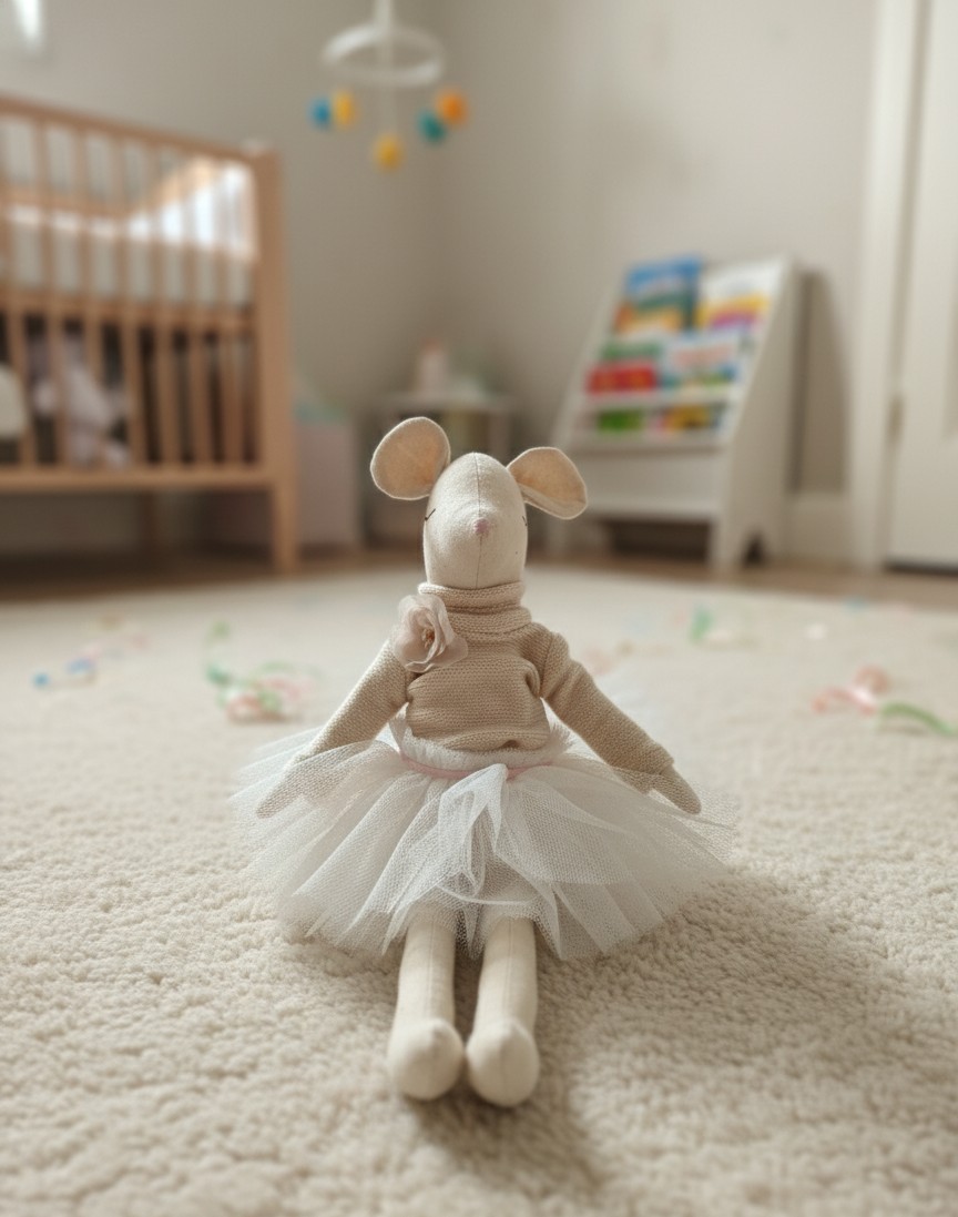 Handcrafted Mice Ballerina