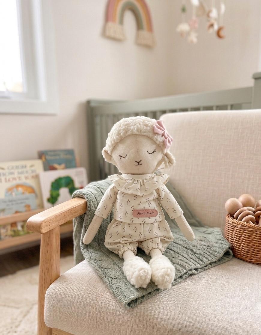 Handcrafted Sheep Toy