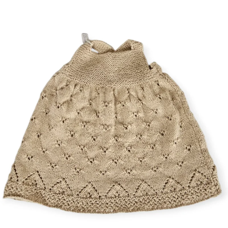 Pure 100% Baby Alpaca Pinafore 12-18 months