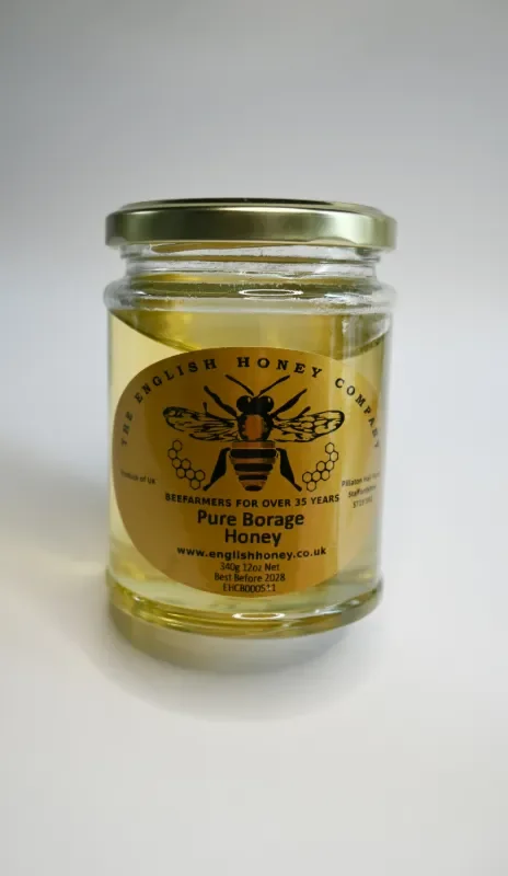 Pure English Borage Honey (340g)