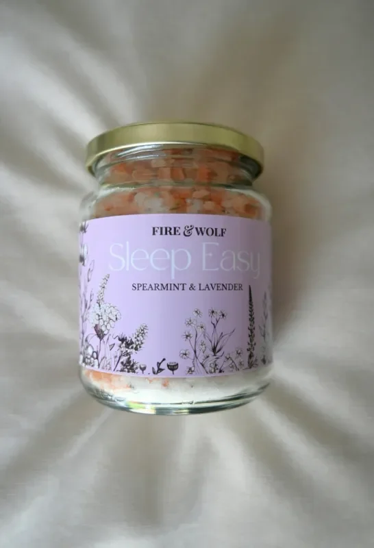Sleep Easy Botanical Salt Blend | Lavender & Spearmint
