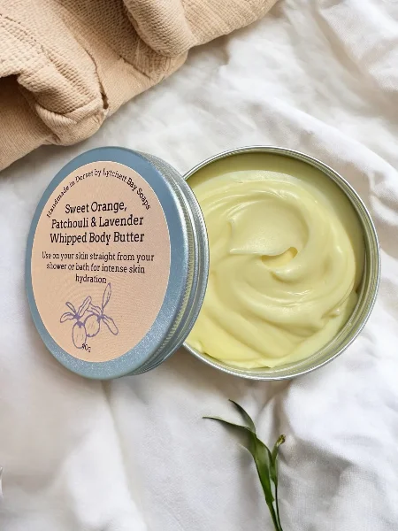 Sweet Orange Patchouli and Lavender Whipped Body Butter 90g