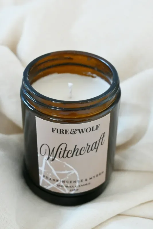Witchcraft Candle | Frankincense & Myrrh | 180ml